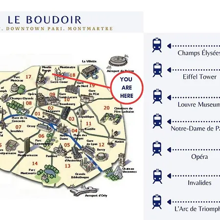 Appartamento Le Boudoir - Montmartre - Proche Moulin Rouge *
